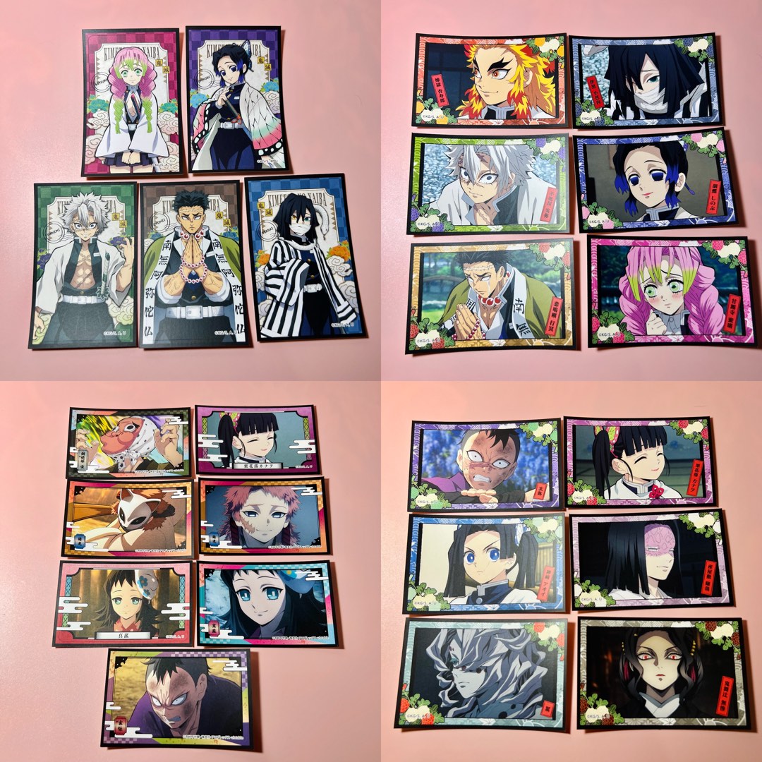 Aitai☆Kuji Kimetsu No Yaiba Sticker Oni Taiji Ver.