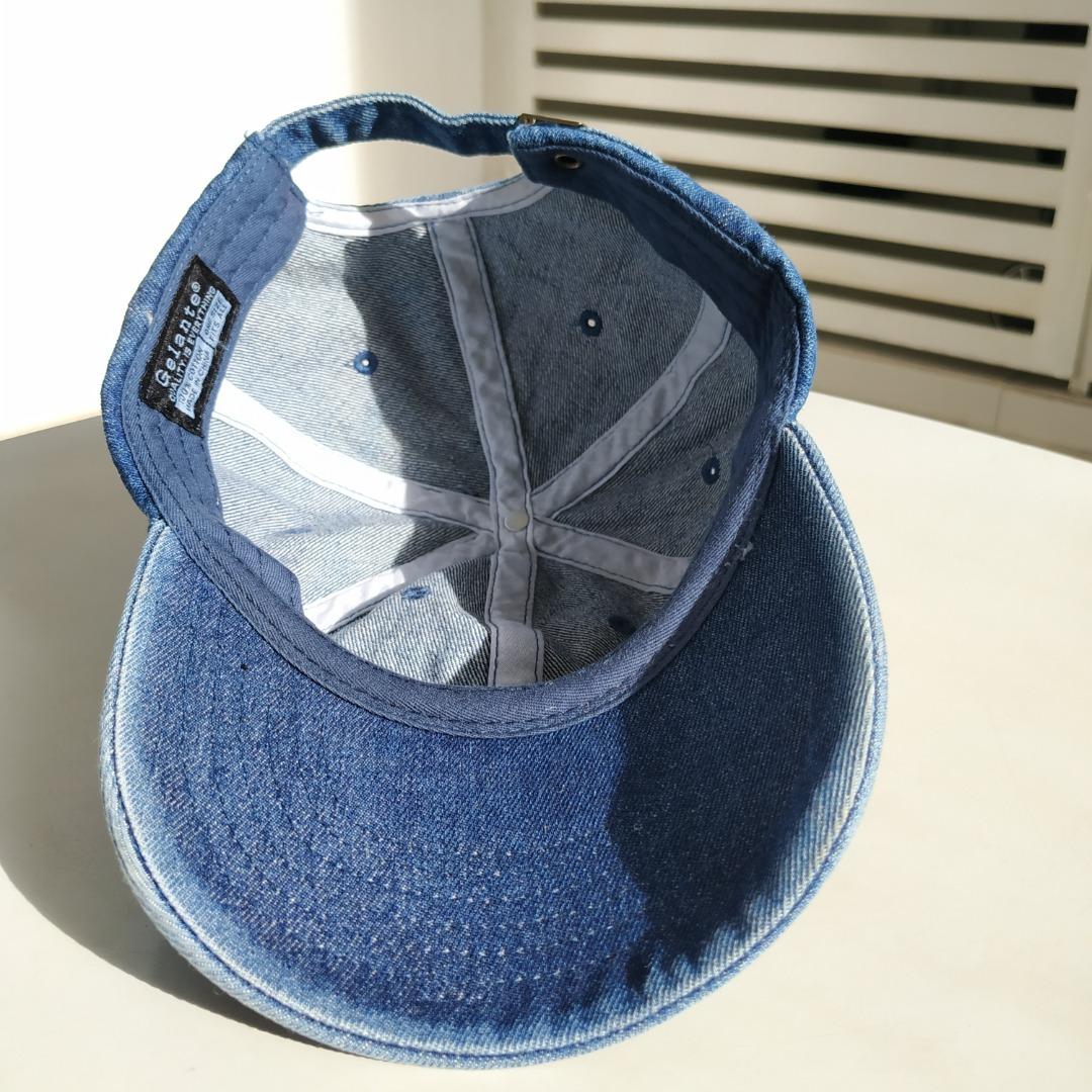 TEXAS EST 1845 Dad Cap Blue Jean Denim Hat Adjustable Embroidered