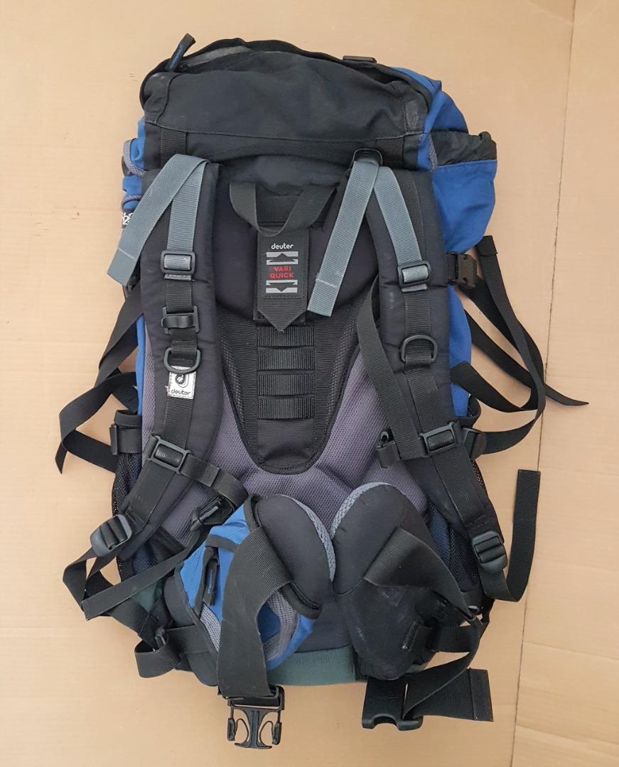 Deuter Adventurer Backpack, Explorer Travel Pack, Quantum 45 + 10 Model