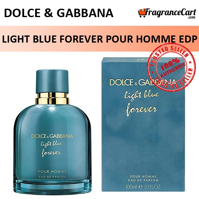 D&G Light Blue Forever Pour Homme EDP for Men (100ml/Tester) Dolce & Gabbana Eau de Parfum for