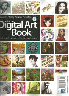 Various digital art books for sale (74 different books)