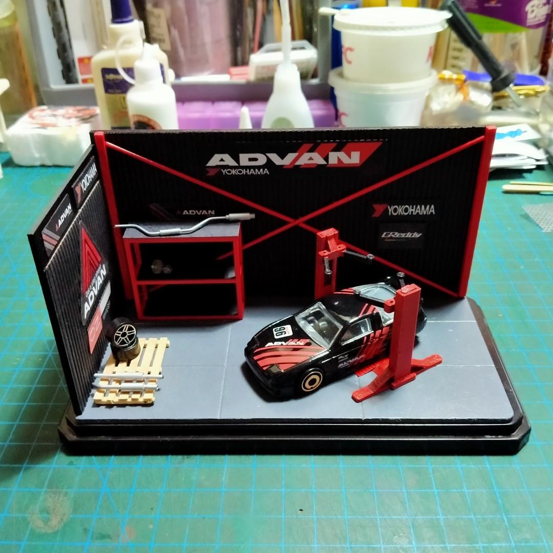 Diorama Advan 164, Hobbies & Toys, Stationery & Craft, Handmade Craft