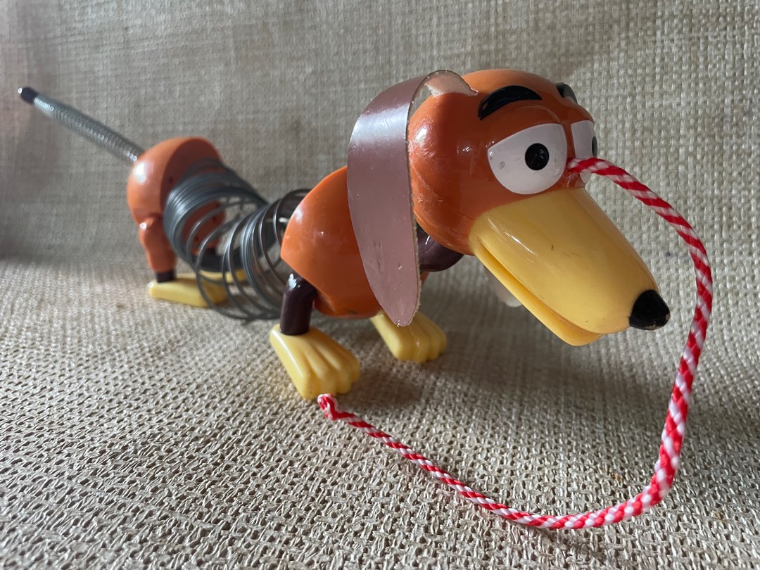 Disney Toy Story Slinky Dog Figure, Hobbies & Toys, Toys & Games on