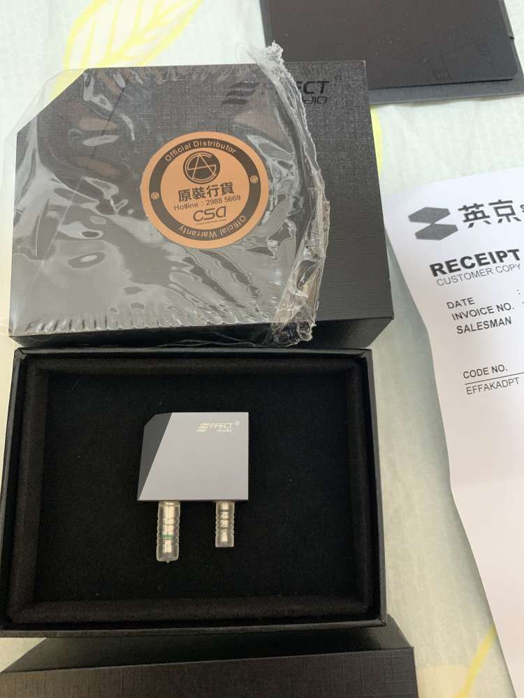 Effect audio AKA Balanced Adaptor, 音響器材, 可攜式音響設備 Carousell