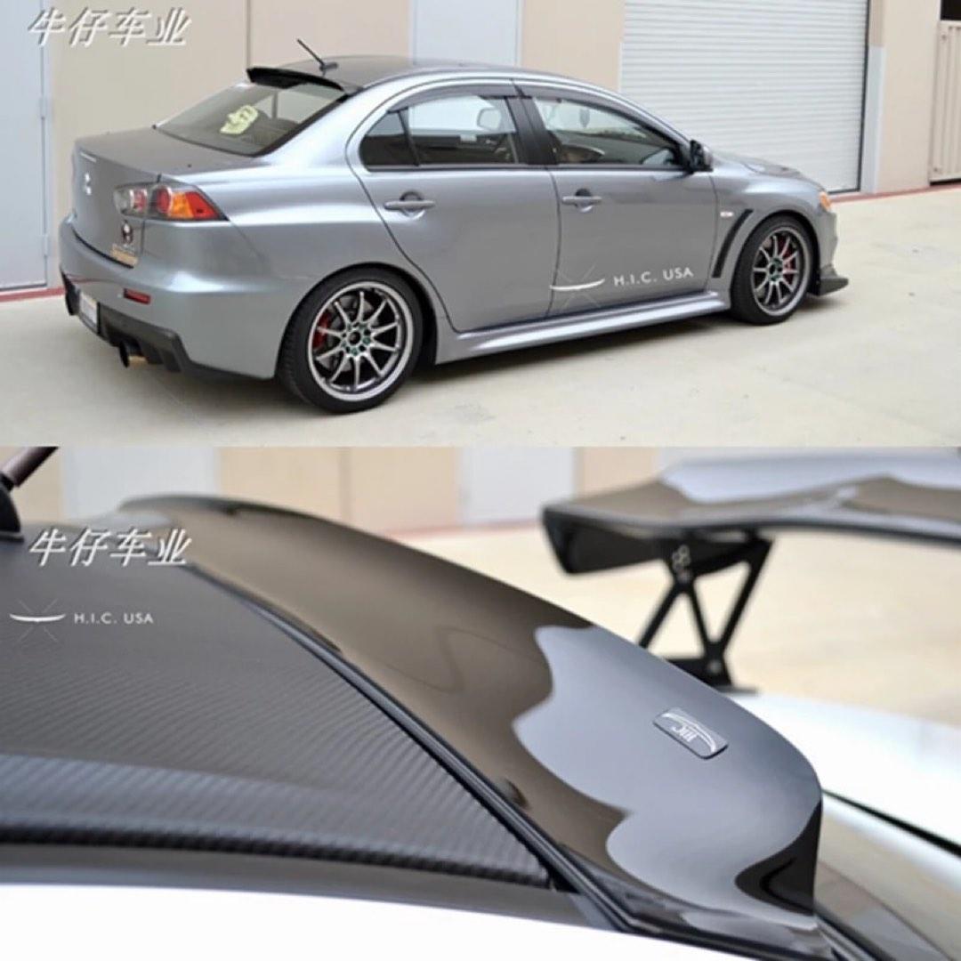 Evo X Lancer EX roof spoiler, Car Accessories, Accessories on Carousell