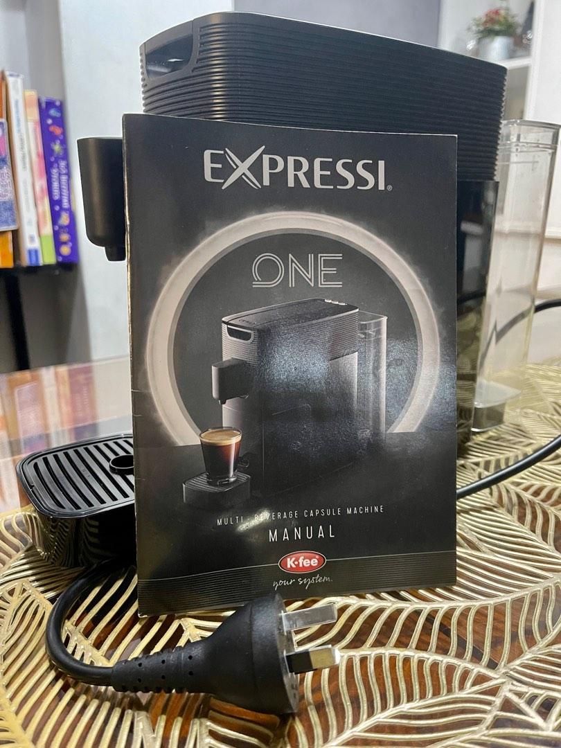 Expressi MultiBeverage Capsule Machine Black, TV & Home Appliances