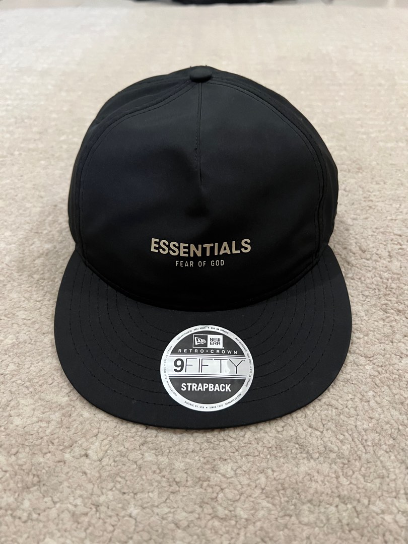 Fear of god essentials x new era cap, Men's Fashion, Watches ...