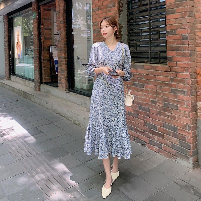 Floral dress new arrivals for dinner