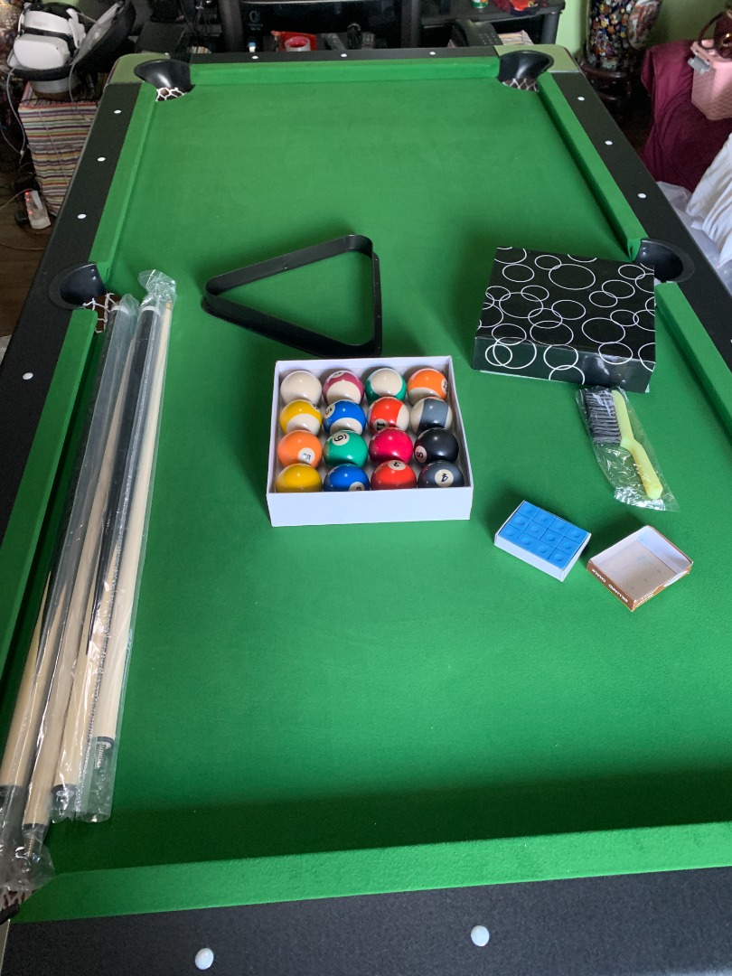 Foldable 3 in 1 Billiard table 6ft, Sports Equipment, Sports & Games, Billiards and Bowling on