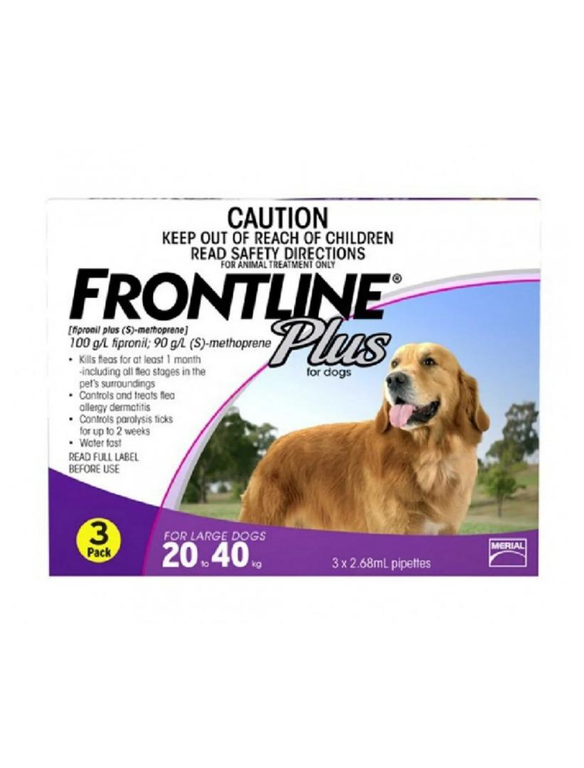 Frontline plus for large dogs 6 doses online