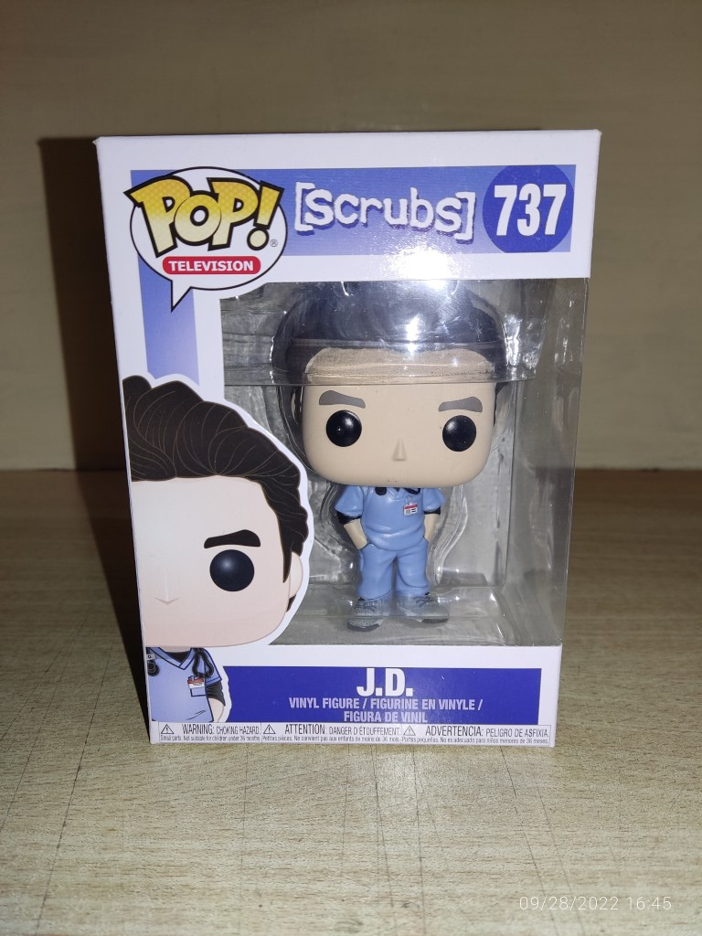 Funko Pop Scrubs JD Zach Braff, Hobbies & Toys, Toys & Games on