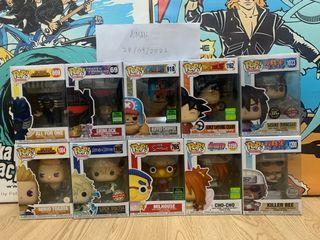 Funko pop animation and various