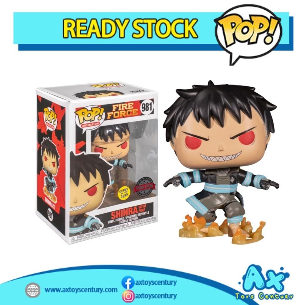 Funko Pop Fire Force - Shinra With Fire 981