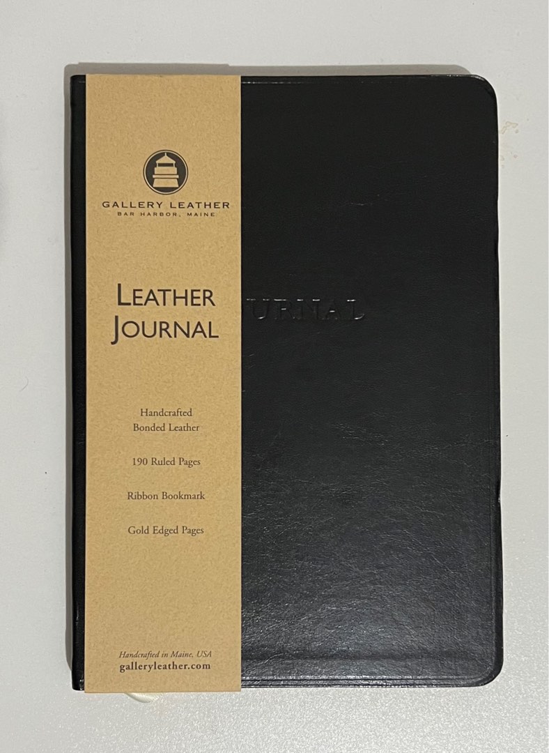 Gallery Leather Journal, Hobbies & Toys, Stationary & Craft, Stationery
