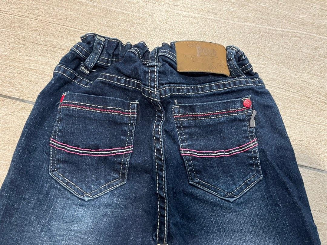 Girls polo jeans sale
