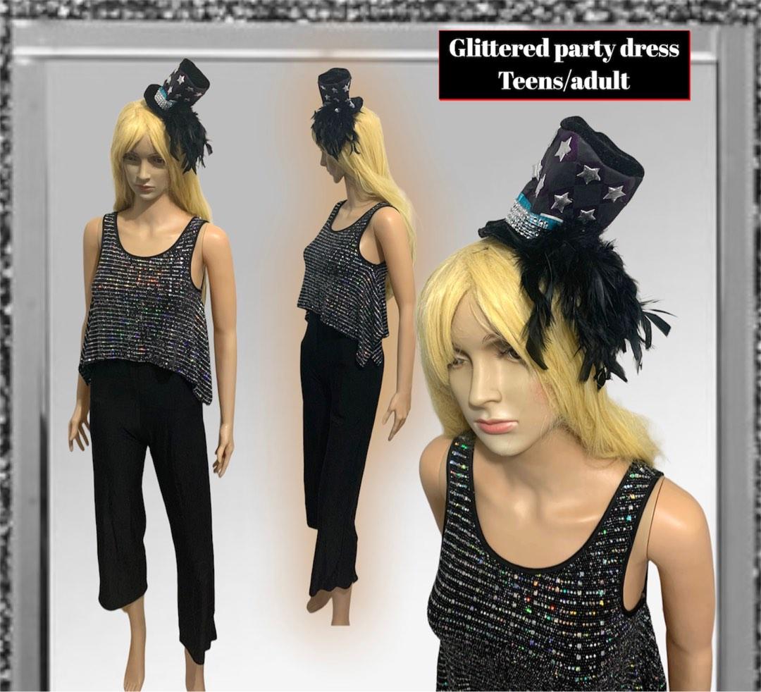 Glittered Party dress Dancing costume Teens adult Gatsby party Good quality Women s Fashion Dresses Sets Evening dresses gowns on Carousell