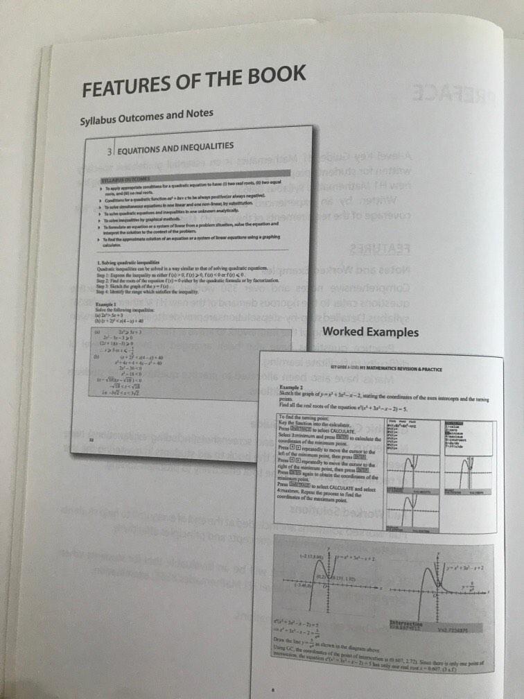 H1 Mathematics Key Guide A Levels, Hobbies & Toys, Books & Magazines ...