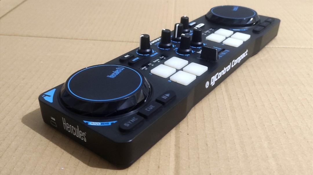 Hercules DJ DJControl Compact, Audio, Other Audio Equipment on Carousell