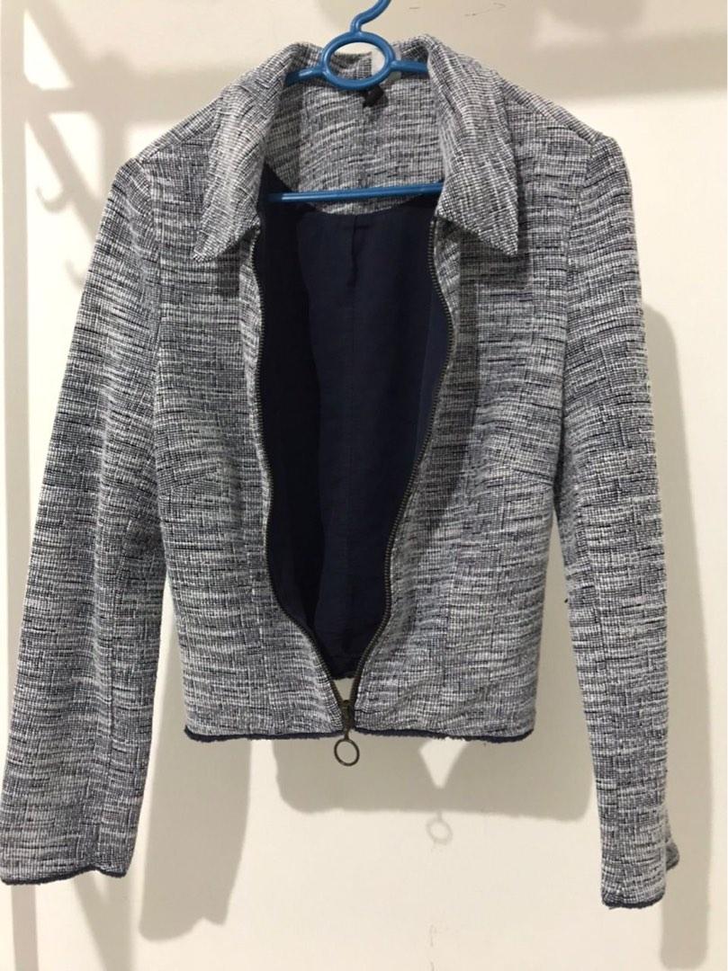 H&M Tweed Jacket, Women's Fashion, Coats, Jackets and Outerwear on