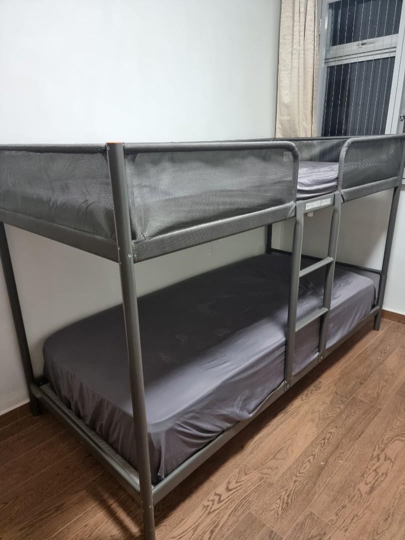 IKEA Tuffing Bunk Bed Frame, Furniture & Home Living, Furniture, Bed Frames & Mattresses on