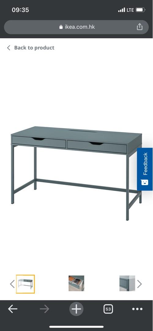 Ikea Alex Desk Pick Up Before Oct 3!, 傢俬＆家居, 傢俬, 桌子 Carousell