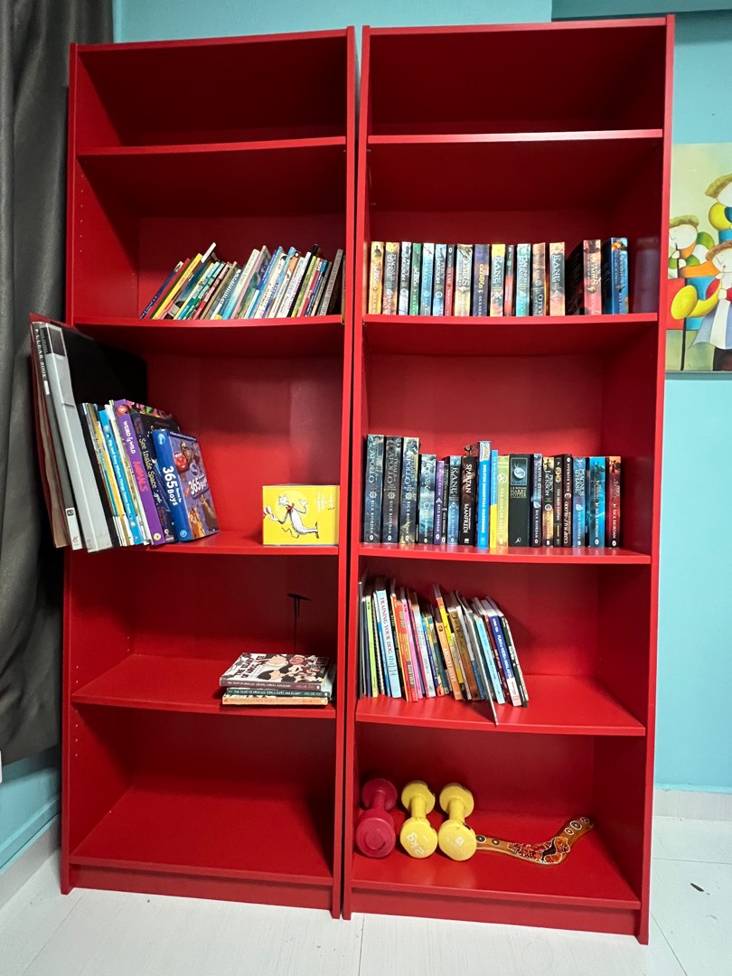 IKEA book shelves, Furniture & Home Living, Furniture, Shelves