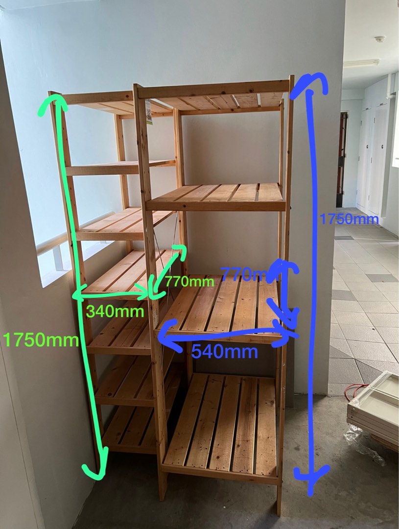IKEA Shelf / Storage Rack, Furniture & Home Living, Furniture, Shelves
