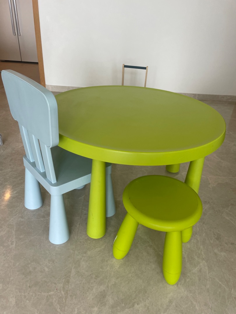 IKEA table and chair for kids, Babies & Kids, Baby Nursery & Kids