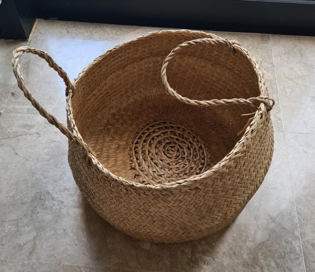 IKEA Woven Basket, Furniture & Home Living, Home Improvement