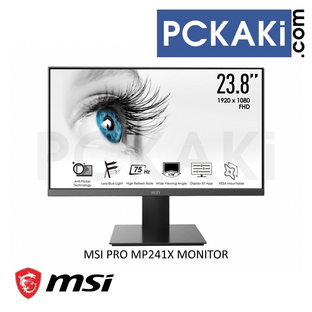 [IN STOCK] MSI PRO MP241X 23.8" INCH FHD 75Hz 4ms VA PANEL BUSINESS ...