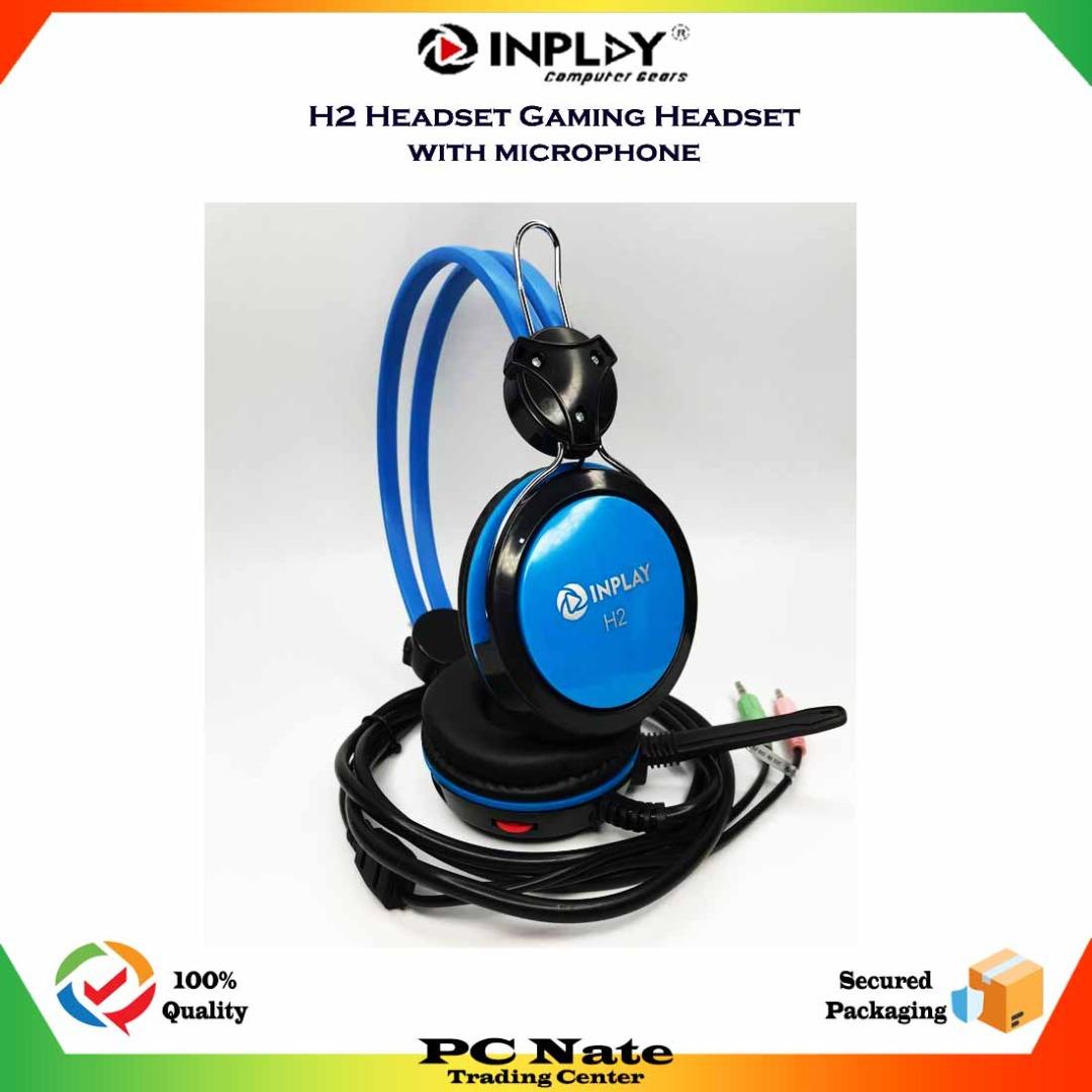 INPLAY H2 Gaming Headset with microphone (RGB), Audio, Headphones ...