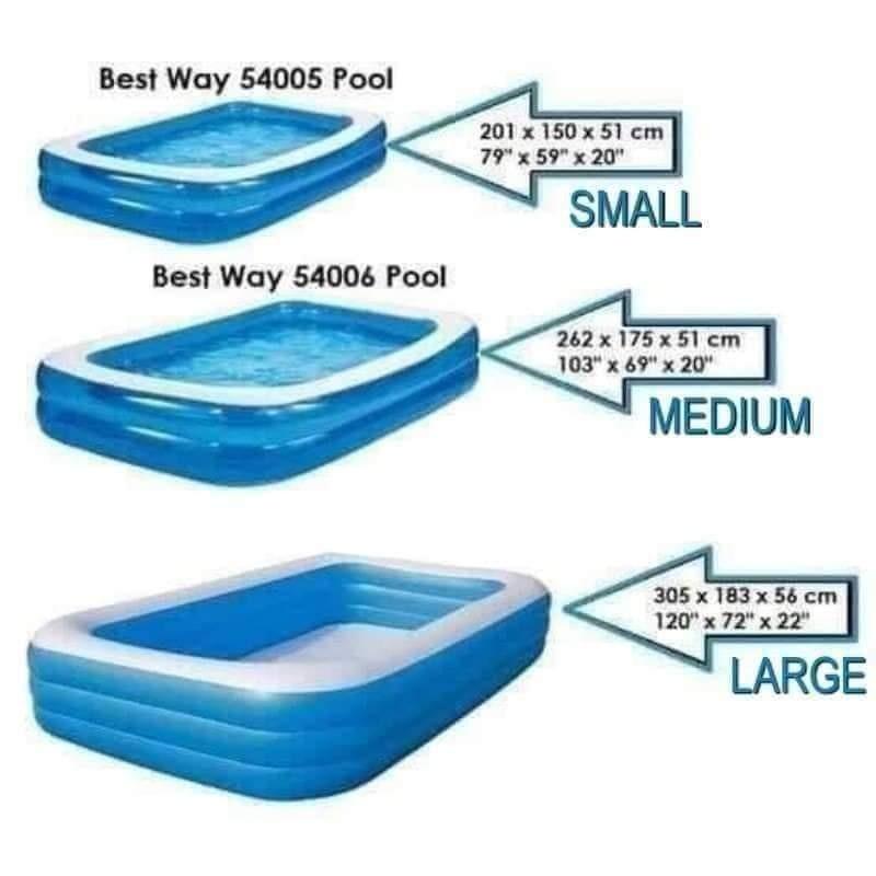 INTEX & BEST WAY POOL, Furniture & Home Living, Outdoor Furniture on