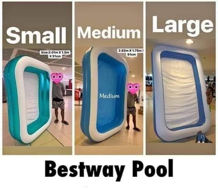 INTEX & BEST WAY POOL, Furniture & Home Living, Outdoor Furniture on