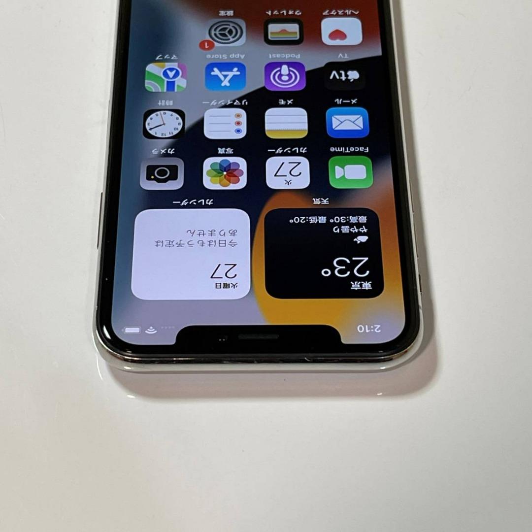 iPhone X 銀色64GB MQAY2J/A SIM free, 手提電話, 手機, iPhone