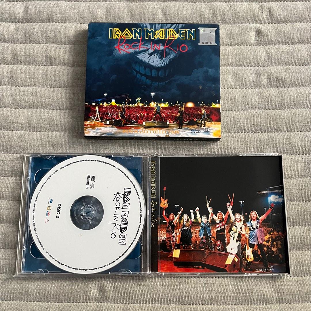 Vcd Rio Iron Maiden VCD Rock in Rio, Hobbies & Toys, Music & Media, CDs & DVDs ...