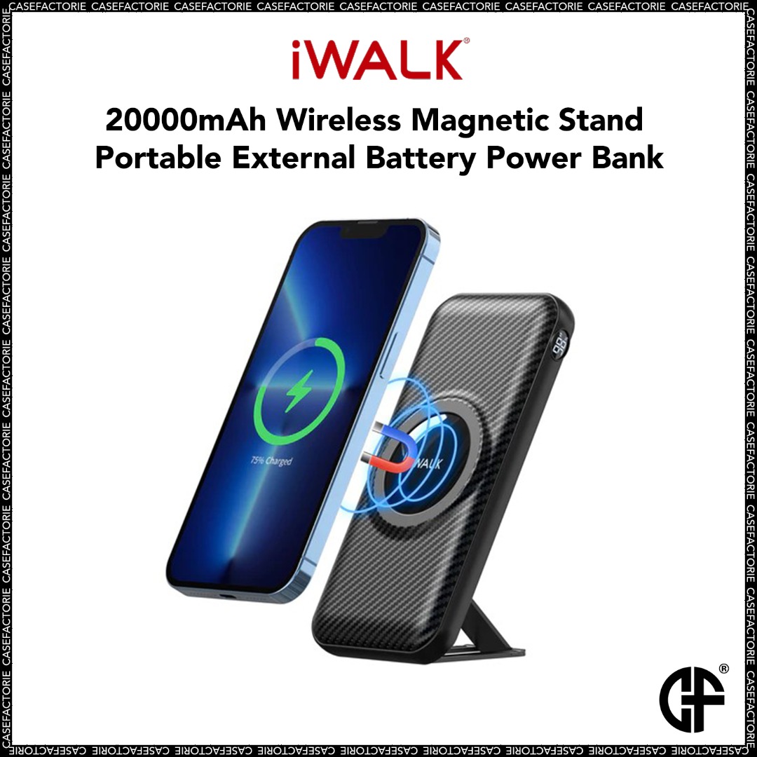 iWalk 20000mAh Wireless Stand Portable External Battery Power
