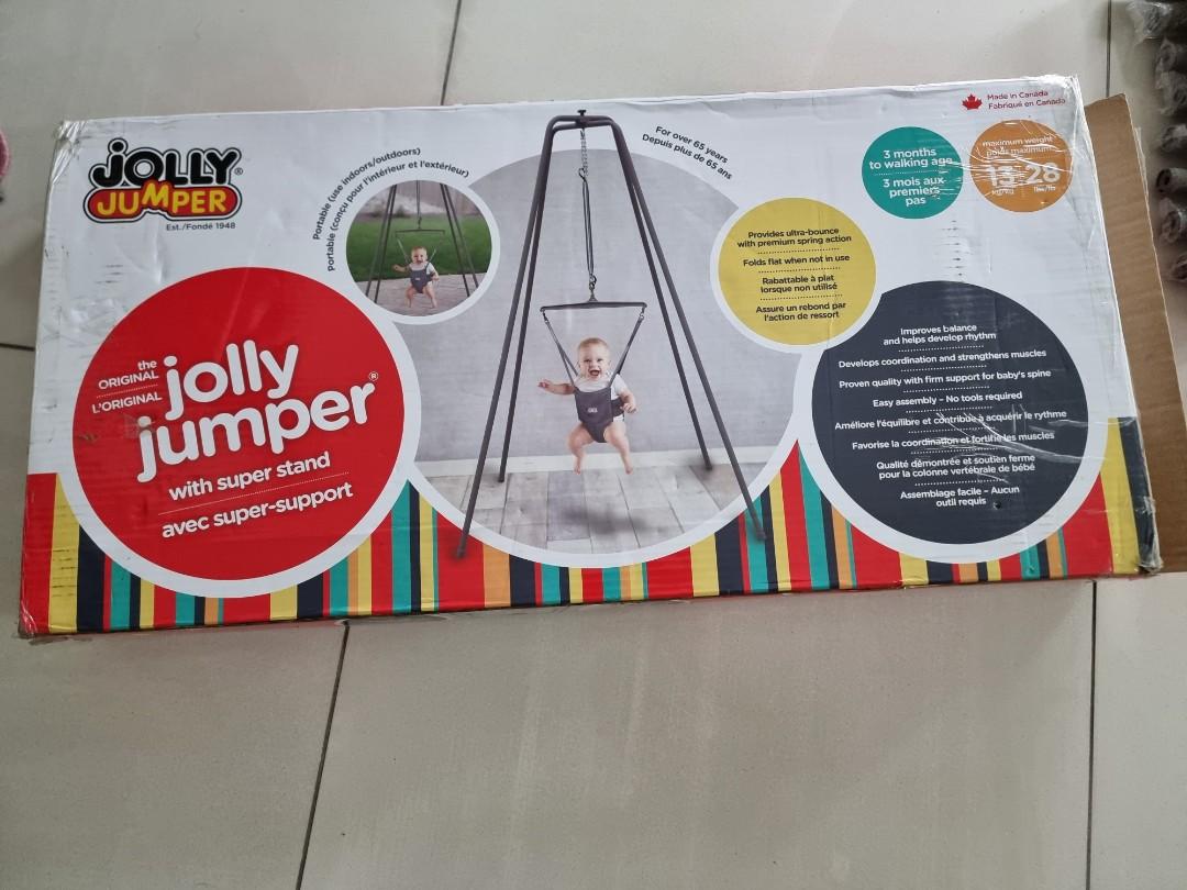 Jolly Jumper with SUPER STAND, Babies & Kids, Infant Playtime on Carousell