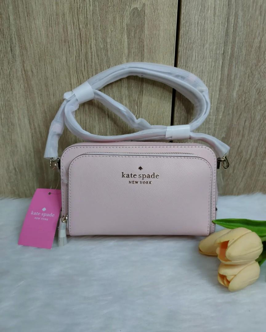 Kate Spade Staci Crossbody Pink, Luxury, Bags & Wallets on Carousell