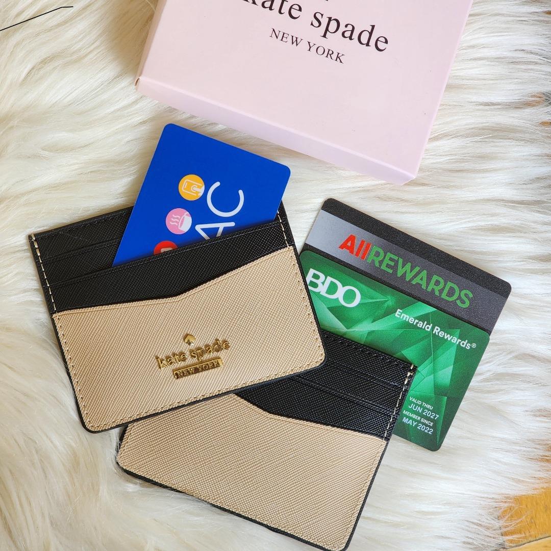 Kate Spade New York V Small Slim Card Holder atelieryuwa.ciao.jp