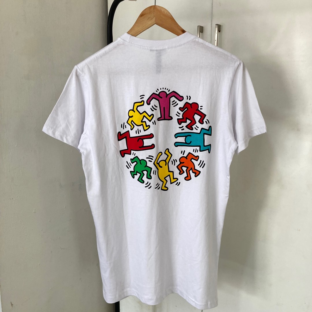 Keith Haring H&M Oversized Shirt, Men's Fashion, Tops & Sets, Tshirts ...