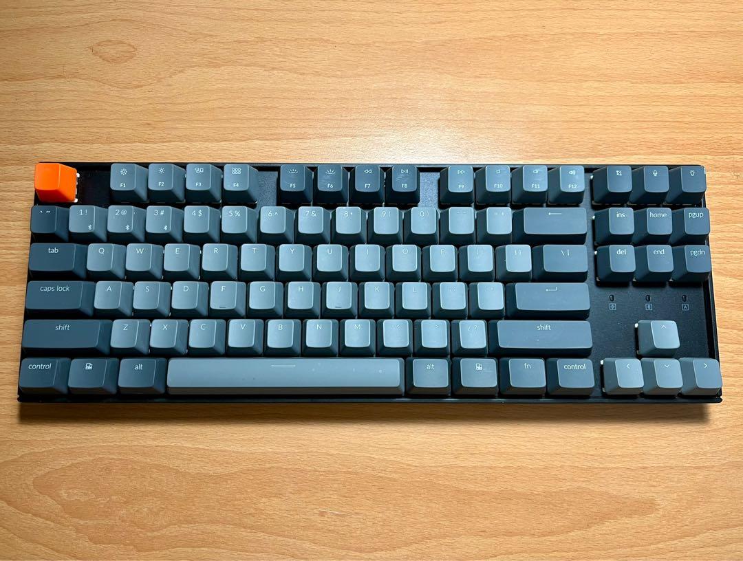 Keychron K8 機械鍵盤 茶軸 白光 87鍵