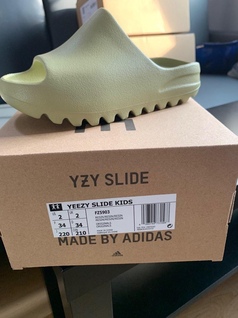Yeezy size 2y sale
