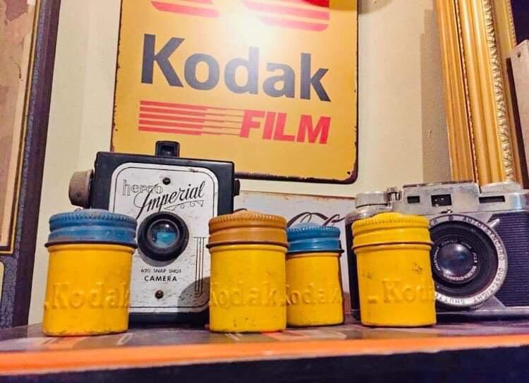 Kodak Film Tin Canister, Hobbies & Toys, Memorabilia & Collectibles