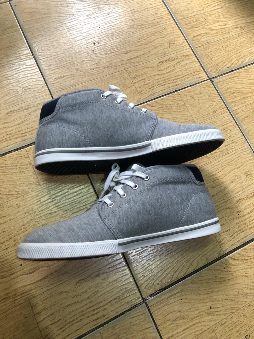 Lacoste Ampthill Grv2 Hi Top Trainers Dark Grey 10 US M Men s Fashion Footwear Sneakers on Carousell