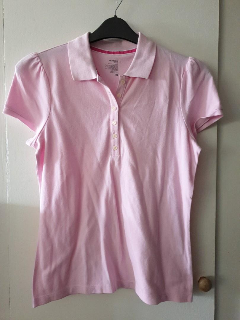 LADIES BN OLD NAVY POLO TEE PETITE L Women s Fashion Tops