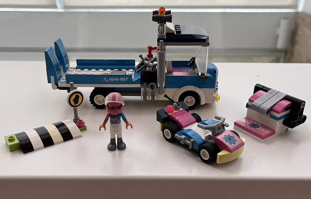 Lego Friends - Race Car and Truck 41348, Hobbies & Toys, Toys & Games on Carousell
