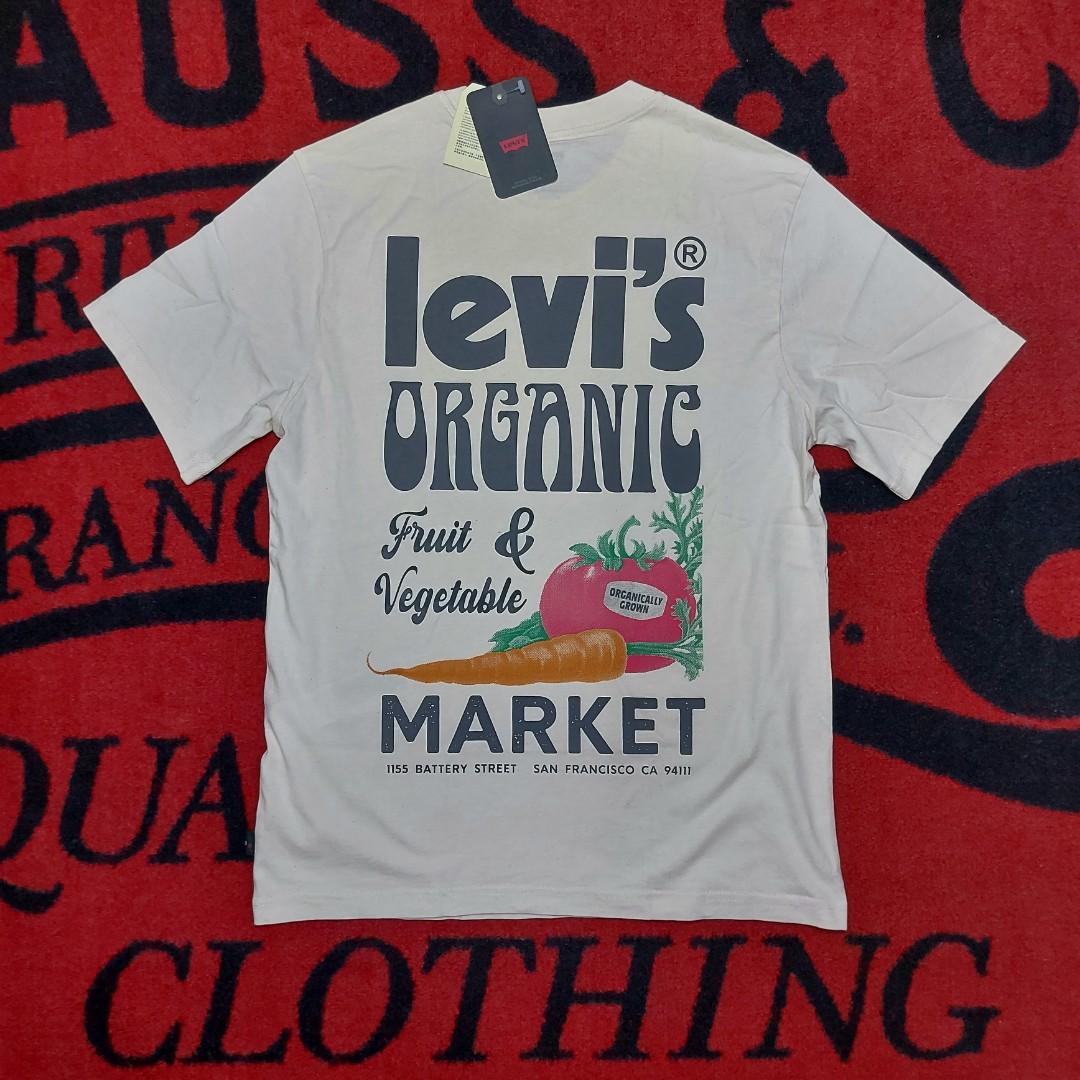 LEVIS T-SHIRT ORGANIC SAN FRANCISCO., Men's Fashion, Tops & Sets, Tshirts &  Polo Shirts on Carousell
