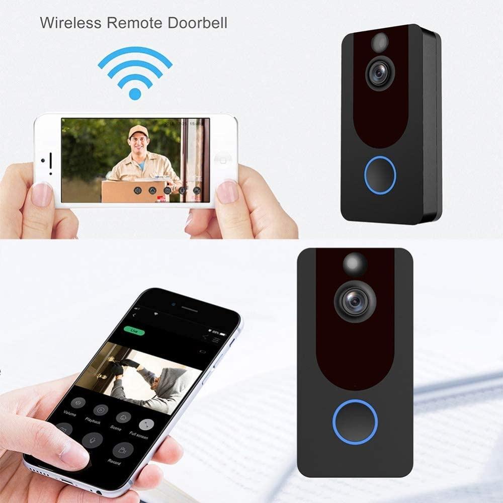 L&F Smart WiFi Video Doorbell Camera V7 HD 1080P Visual With