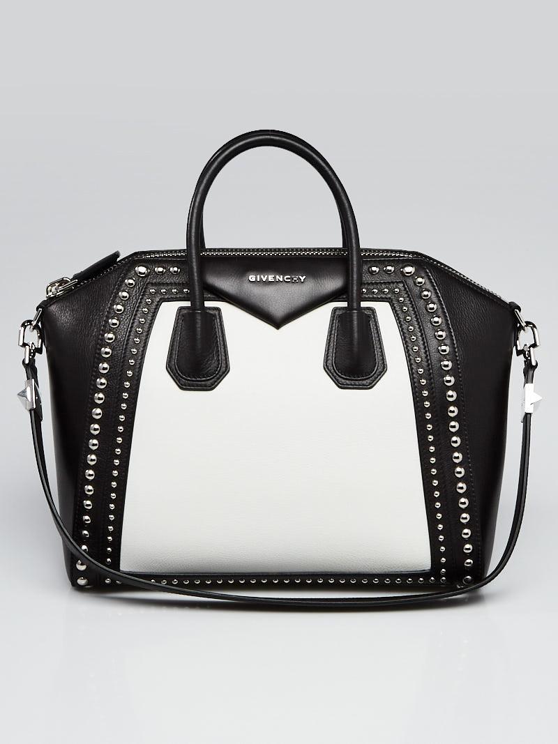 Givenchy black and outlet white bag