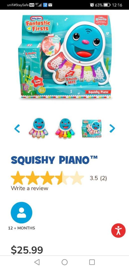 Little Tikes Squishy Piano